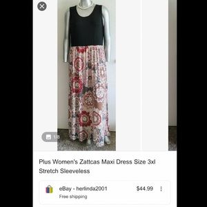 Sleeveless Stretch Maxi Dress